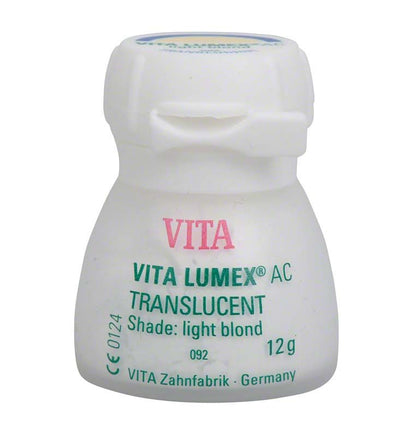 VITA LUMEX® AC Translucent 12g in hellblonder Farbnuance, Produktverpackung.