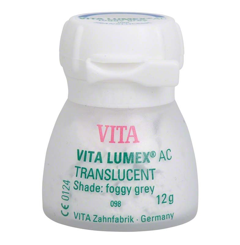 VITA LUMEX® AC Translucent 12g im Farbton foggy-grey, Zahntechnikmaterial.