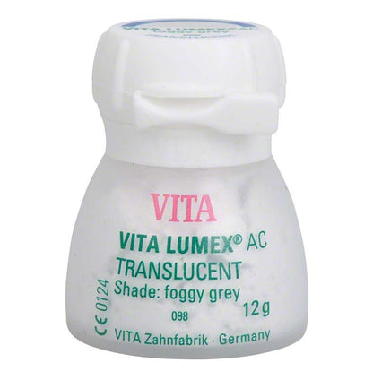 VITA LUMEX® AC Translucent 12g im Farbton foggy-grey, Zahntechnikmaterial.