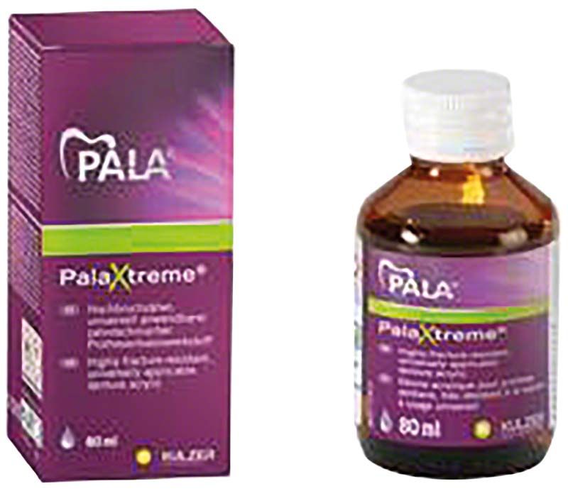 PalaXtreme® Flüssigkeit 80ml Flasche und Verpackung in lila Design.