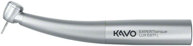 EXPERTtorque™ Mini LUX E677 L Dental-Turbine in silberner Ausführung