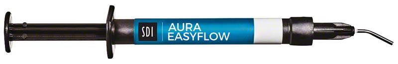 AURA EASYFLOW Spritze Ae4 für dentalen Füllungstherapieeinsatz.