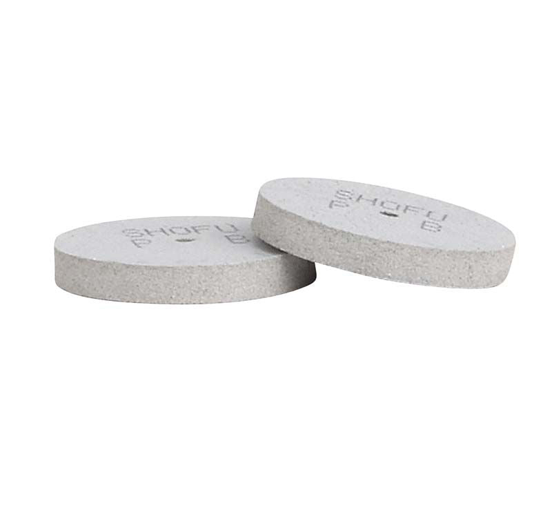 SoftCut-E HP PB Polierer-Rad mit blauer Schaftmarkierung für Hochglanzpolitur.