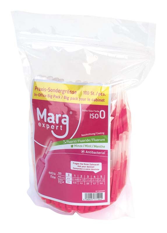 Mara Expert Premium Line Zip pink, extrafein, in Großpackung mit 100 Stück.