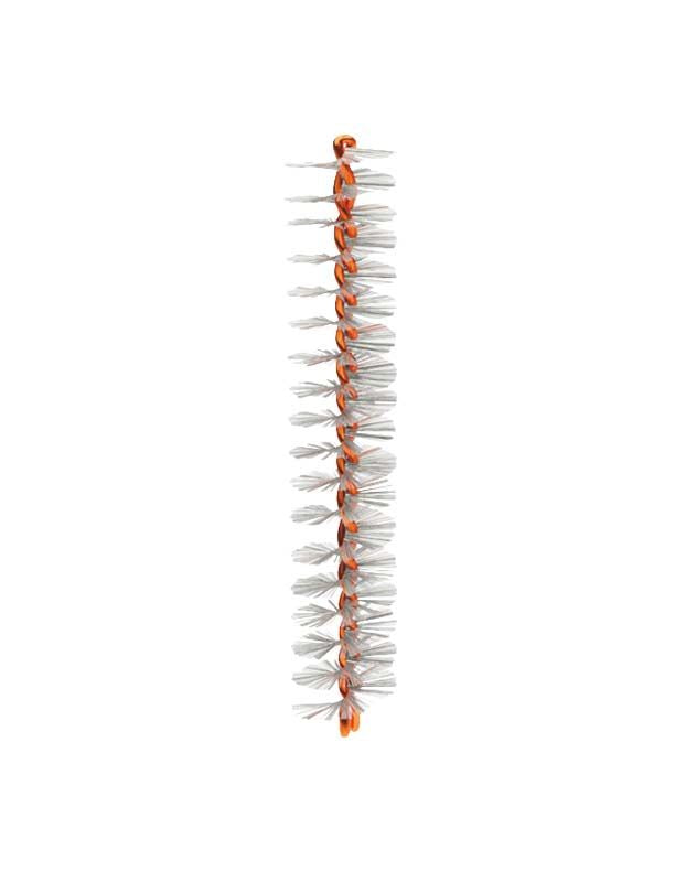 Mara Expert Premium Line Zip orange Interdentalbürste mit feinen Borsten, Detailansicht.