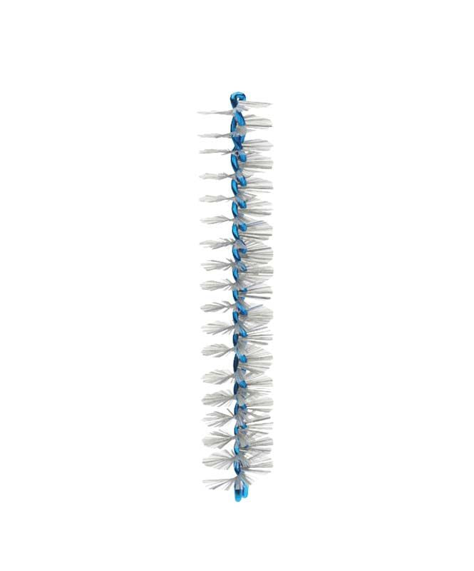 Interdentalbürste Mara Expert Premium Line Zip blau, Detailansicht der Bürstenstruktur.