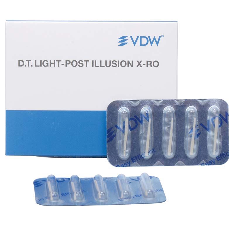 Quarzfaserstifte DT Light-Post Illusion X-RO Gr. 1 in Verpackung.