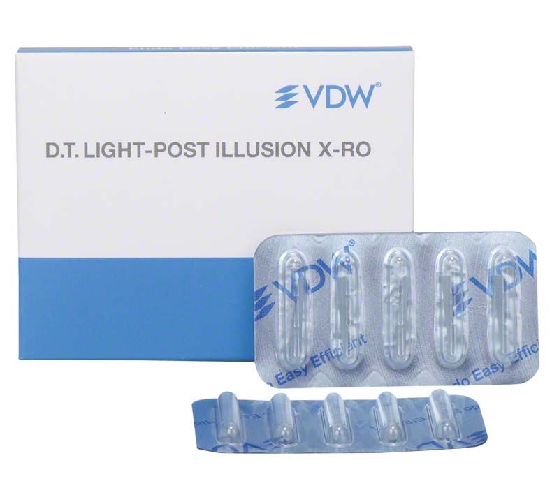Verpackung der DT Light-Post Illusion X-RO Gr. 3 mit Blisterpackung.