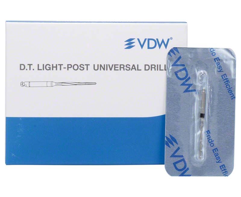 D.T. Light-Post Universal Drill Gr. 0,5 mit Verpackung und Einzelverpackung.
