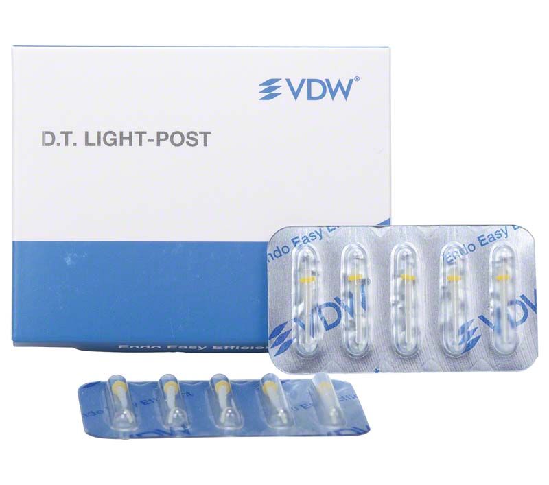 Verpackung der DT Light-Post Gr. 2 Wurzelstift Füllungen.