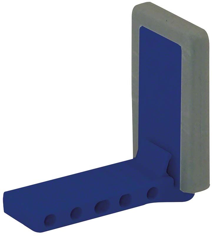 KKD® RWT® COLOR SAFETY Bissplatte Anterior in blauer Farbe.