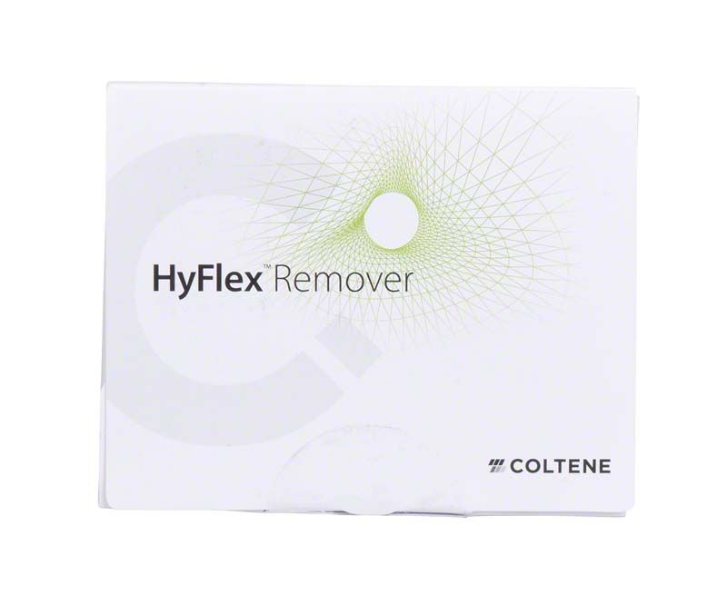 HyFlex™ Remover Verpackung mit Markenlogo und grafischem Muster.