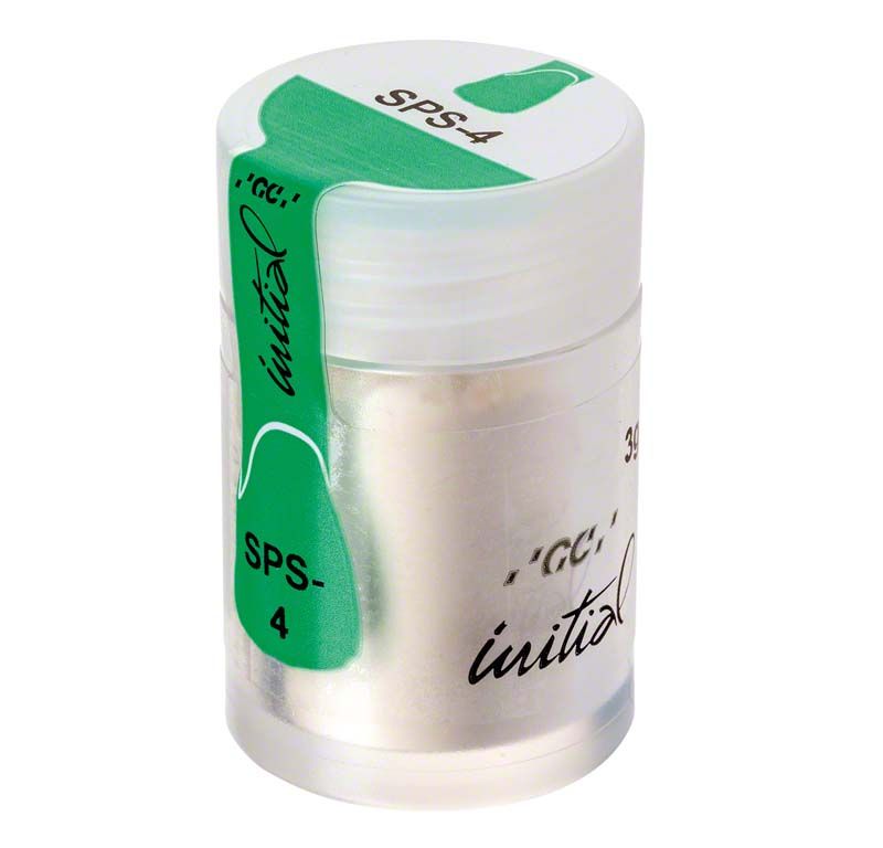 Initial™ Spectrum Stain SPS-4 Light terracotta Gläser in transparentem Behälter.