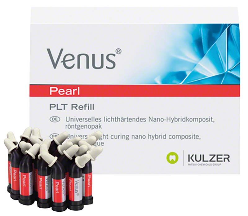 Venus® Pearl ONE PLT Refill Verpackung mit mehreren Einheiten im Vordergrund.