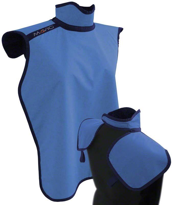 Dentalschürze RD644 in Blau für Erwachsene mit Regatta-Design.