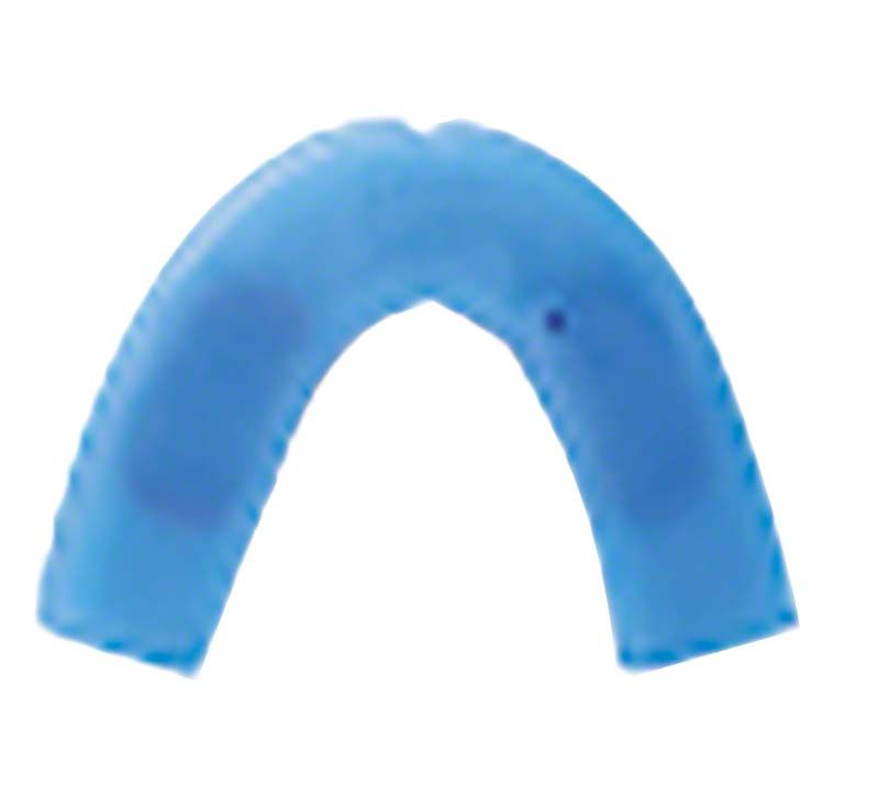 Wachsspacer 2mm in gebogener Form für Bissregistrierung.