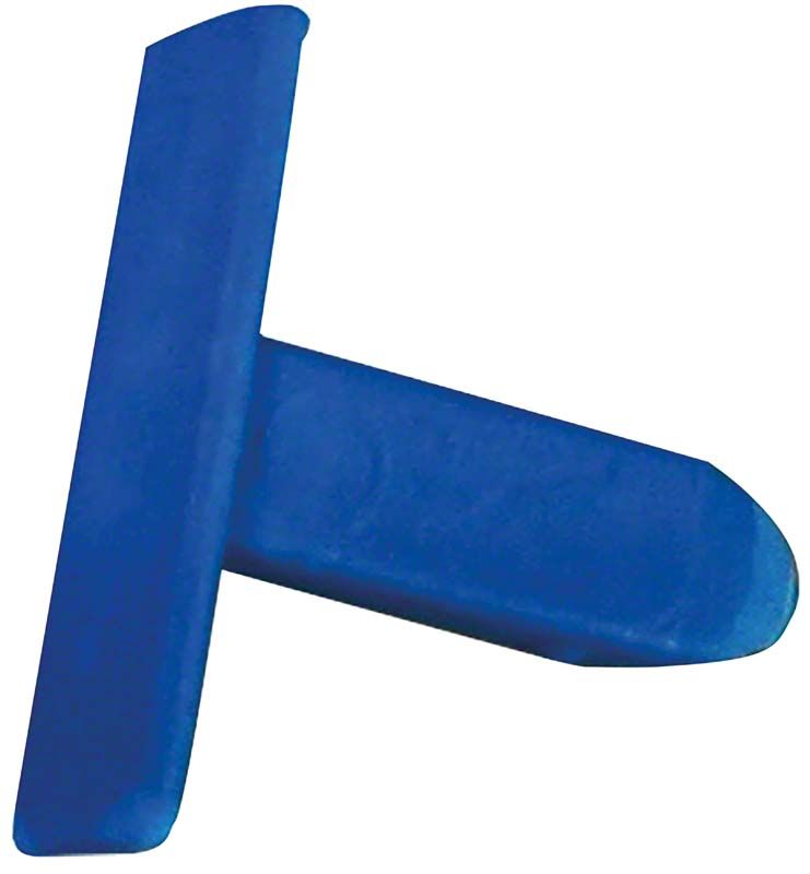 Blauer Stössel für alle Spendersysteme, ca. 1,1 ml Volumen.