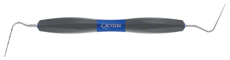 Bliss Wurzelkanal-Stopfer mit Silikongriff und doppelseitiger Spitze.