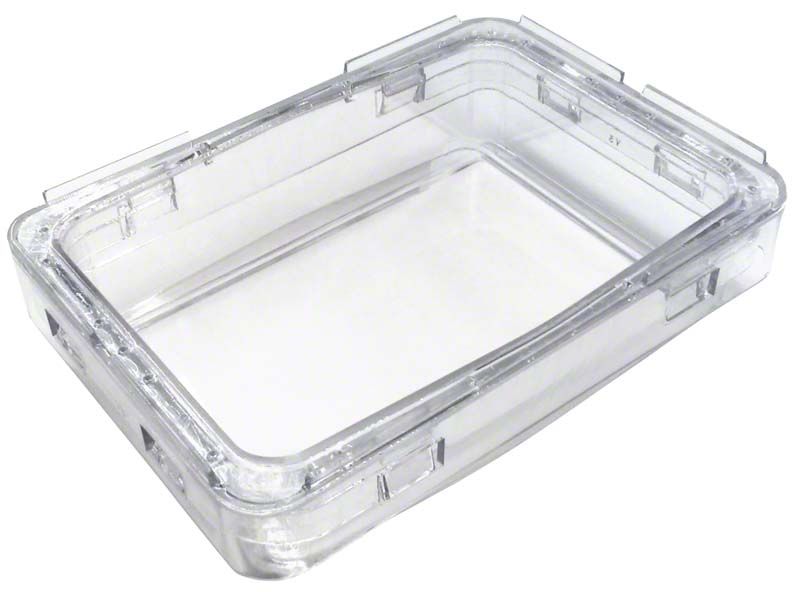 Asiga MAX™ Tray Max, transparenter 3D-Drucker-Tray mit RFID-Chip.
