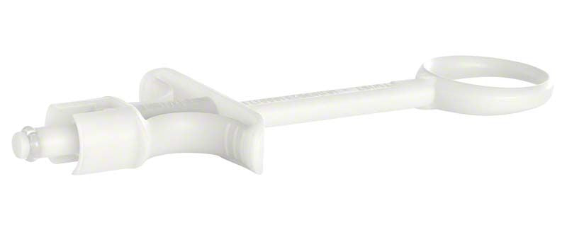 Steriles weißes Einweghandstück Ultra Safety Plus Twist.