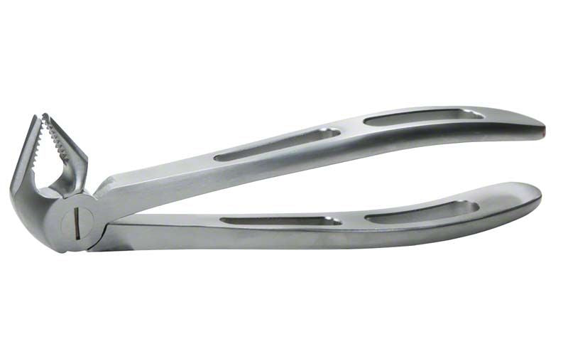 Zahnzange GatorEX GX13 aus Edelstahl mit gezackter Spitze.