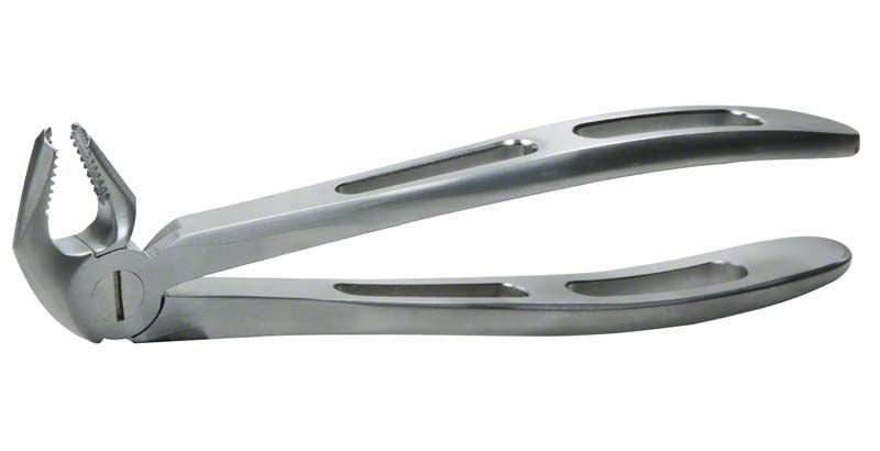Zahnzange GatorEX GX22 aus Edelstahl mit gezahnten Greifbacken.