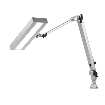 LED Gelenkleuchte Pro Line 12W mit flexiblem Arm in silberner Farbe