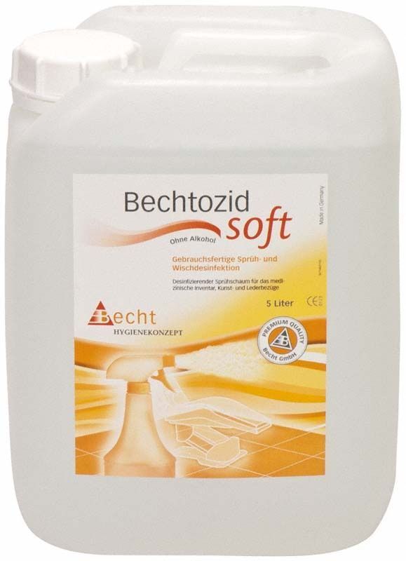 Bechtozid soft 5 Liter Kanister zur Flächendesinfektion mit Etikett.