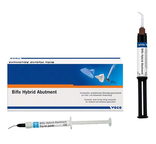 Image of Bifix Hybrid Abutment QuickMix Spritze 10g weiß HO