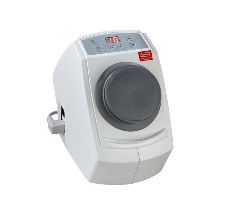 SYMPRO Prothesenreinigungsgerät mit digitaler Anzeige und Bedienelementen.