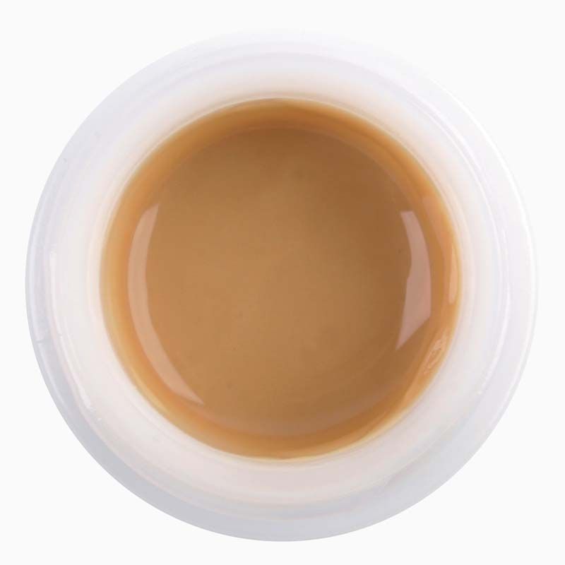 GC Initial IQ Lustre Paste ONE, Keramikmasse in Beige, Nahaufnahme.