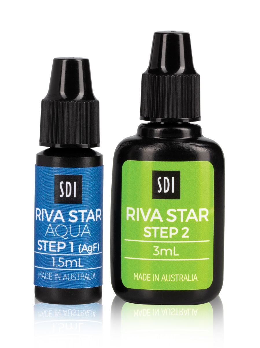 Riva Star Aqua Flaschenset mit zwei Phasenflaschen unterschiedlicher Größe.