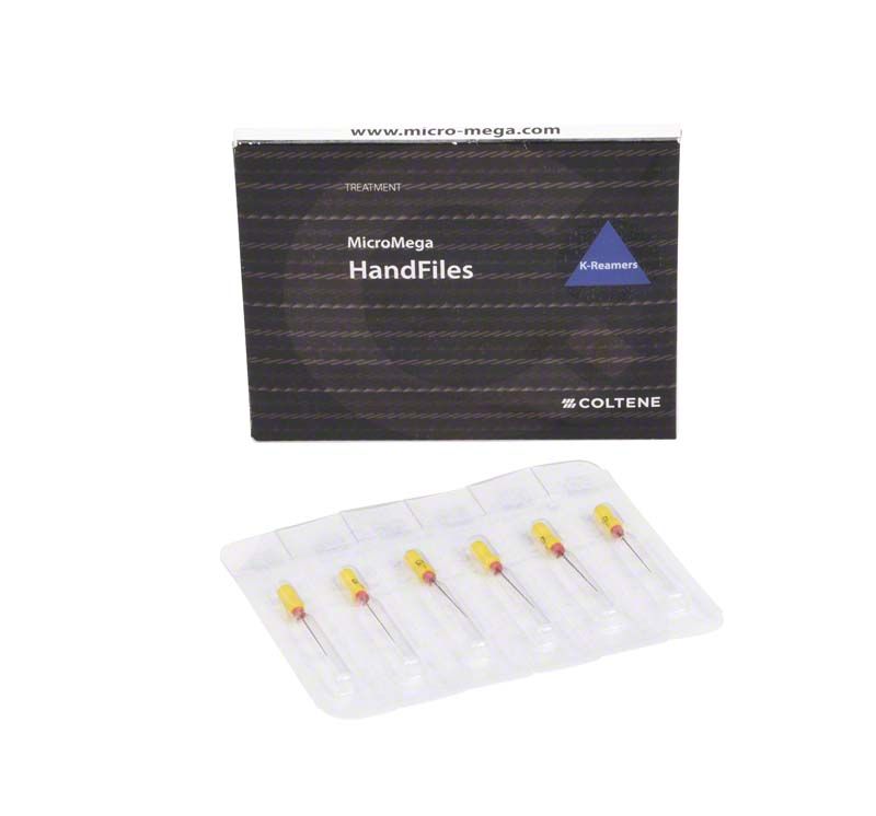 Sterile B6 K-Reamers 21mm Gr. 020 in Blisterverpackung.