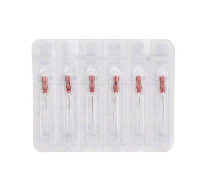 Sterile B6 K-Files 25mm Gr. 006 in Blisterverpackung für Wurzelkanalbehandlung.