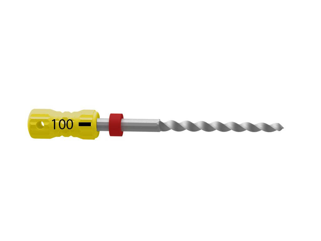 Hochwertige sterile Handfeile B6 K-Files 31mm Gr. 100 aus Edelstahl.