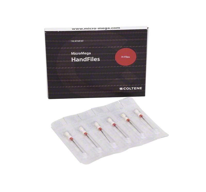 Sterile MicroMega H-Feilen 25mm Gr. 045 in Originalverpackung.