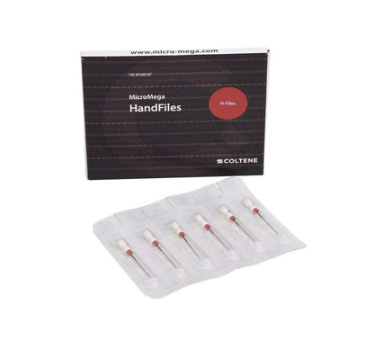 Sterile MicroMega H-Feilen 25mm Gr. 045 in Originalverpackung.