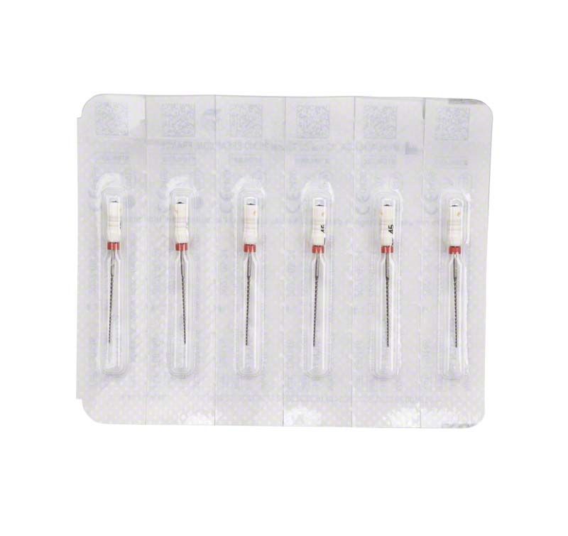 Sterile MicroMega H-Feilen 25mm Gr. 045 in Blisterverpackung.