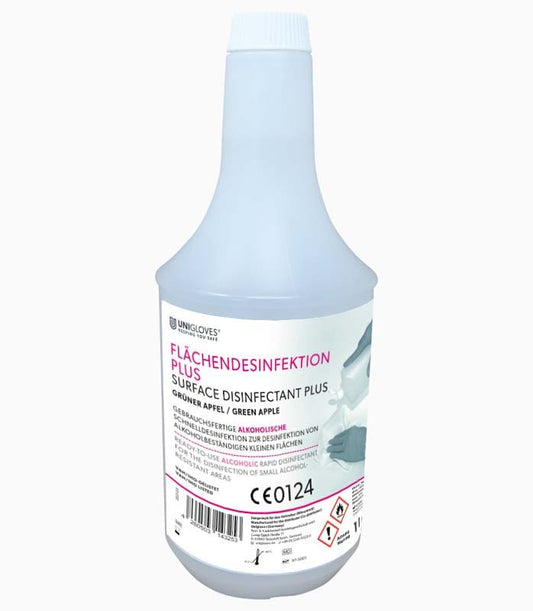 Image of Flächendesinfektion PLUS Flasche 1 Liter Grüner Apfel