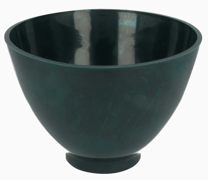 Flexibler Anrührbecher aus Silikon für dentalen Gebrauch.