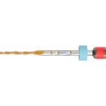 Endodontische Feile B5 One Reci G-Files 21mm mit farbigen Markierungen.