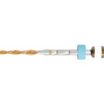 Endodontische Feile B5 One Reci G-Files 31mm mit blauem Stopper.