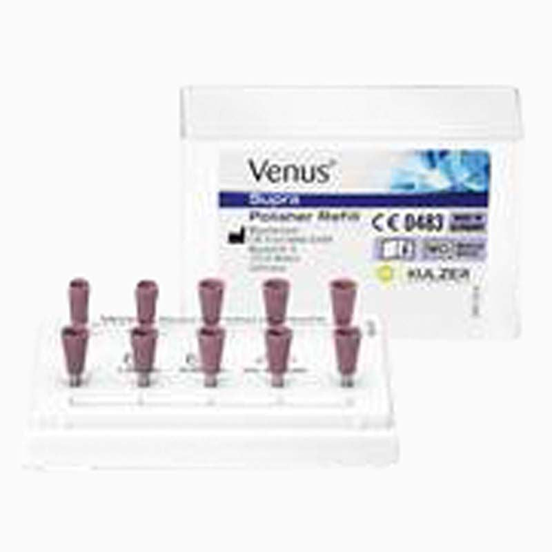 Venus Supra Vorpolierer Kelch für dentale Hochglanzpolitur in Verpackung.