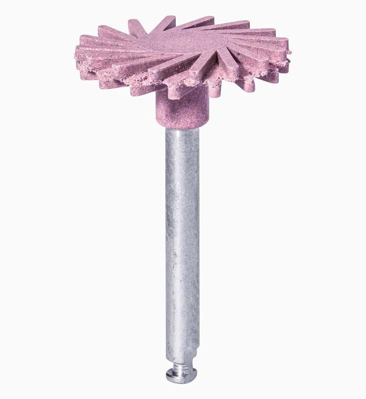 Zweistufiger Hochglanzpolierer Venus Supra für Dentalanwendungen.