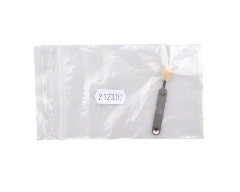 VITA classical Farbmusterstäbchen A3 in transparenter Verpackung mit Artikelnummer.