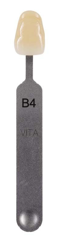 VITA Farbmusterstäbchen B4 für Zahnfarbvergleich.