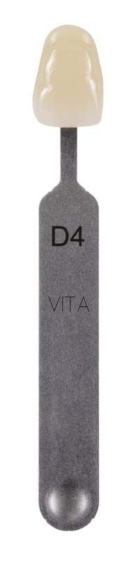 VITA classical Farbmusterstäbchen D4 zur Zahnfarbbestimmung.