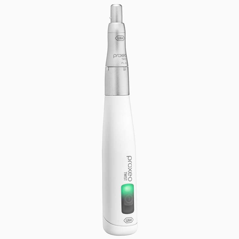 Proxeo Twist Cordless Set mit Doriot Aufsatz in weißer Farbe.
