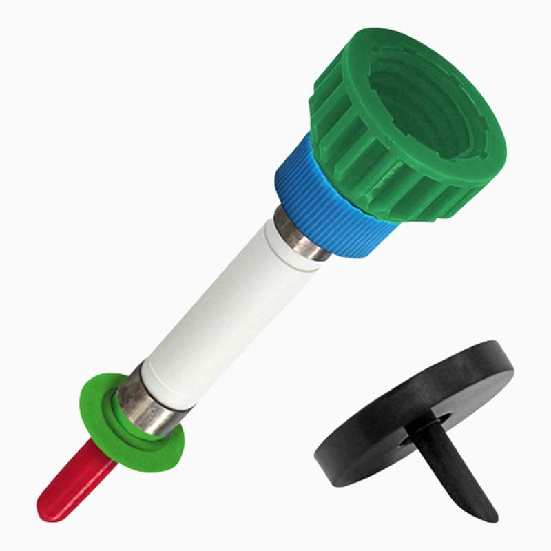 Weinmann Pumpen-Adapter-Kombination M6 mit Klemmscheibe und Standardadapter.