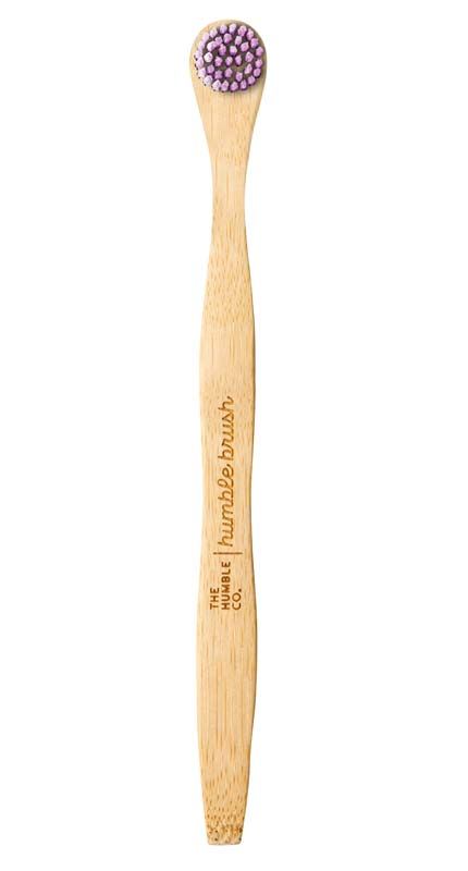 Image of Humble Zungenreiniger Bambus ultrasoft lila
